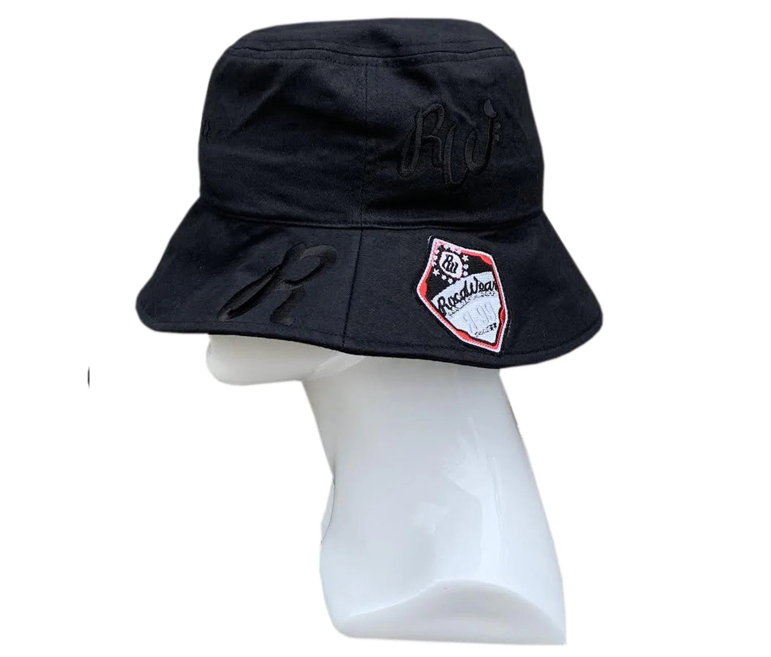 Vintage Rocawear Black Bucket Hat (Size L-XL) NWOT — RootsBK